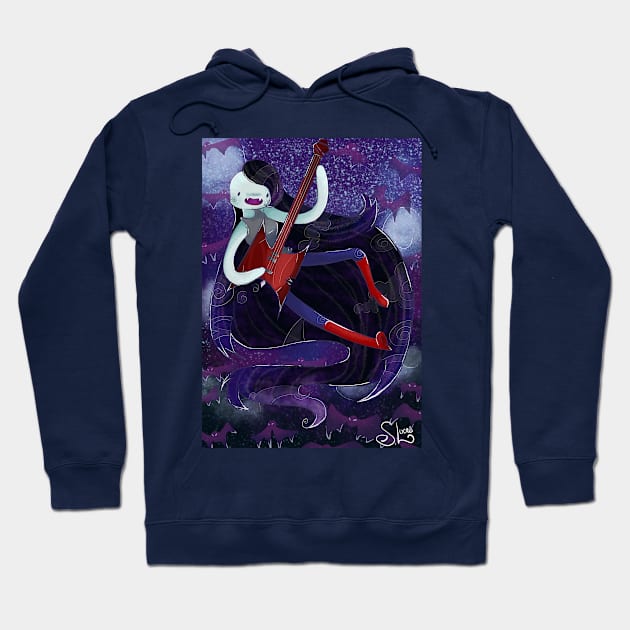 Adventure Time Marceline Hoodie by Ryaartt